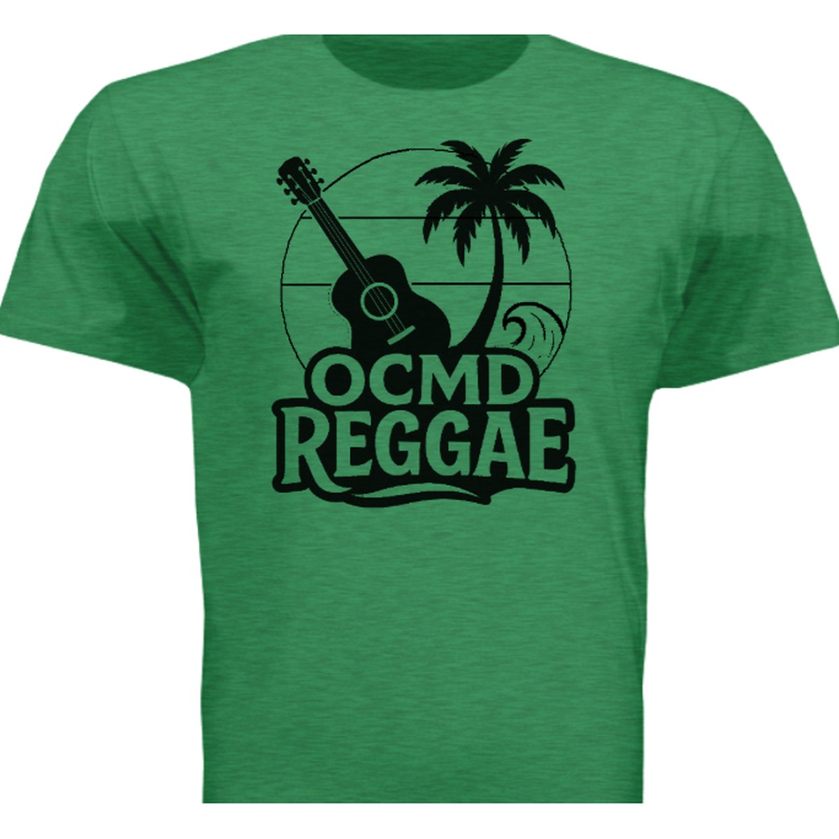 Guitar Tee — Green