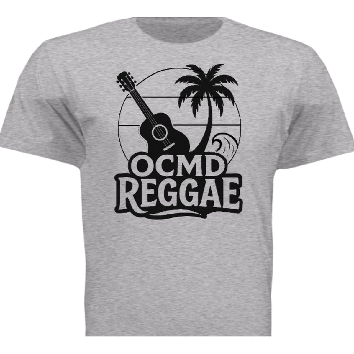 Guitar Tee — Sport Grey