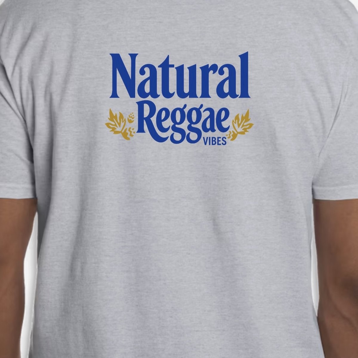 Natural Reggae Tee — Grey