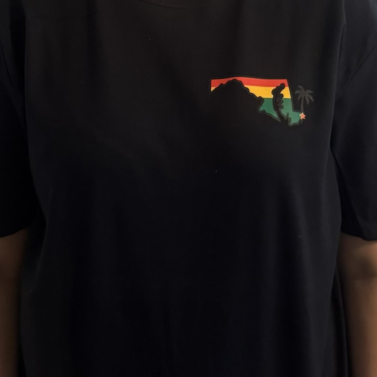 Maryland State Tee — Black